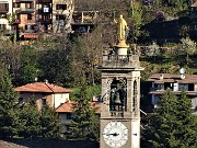 CANTO ALTO in direttissima la prima volta per sentieri insoliti da sopra casa-Zogno (8apr21) - FOTOGALLERY